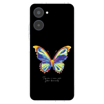 Picasee husă transparentă din silicon pentru Realme 10 4G - Diamanty Black