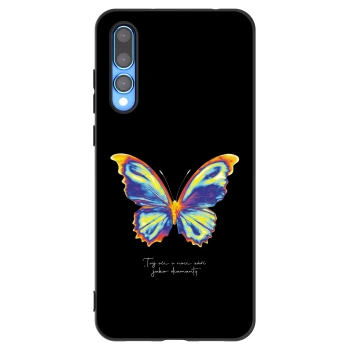 Picasee husă neagră din silicon pentru Huawei P20 Pro - Diamanty Black
