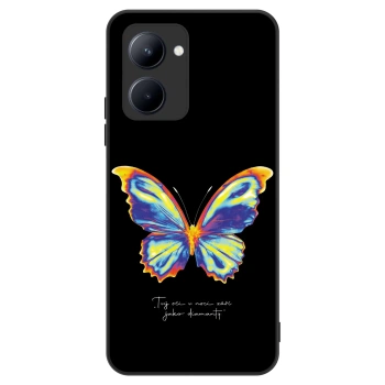 Husă pentru Realme C33 (2023) - Diamanty Black