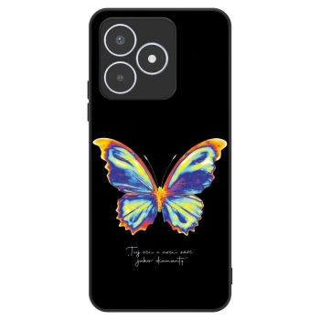 Husă pentru Realme C53 - Diamanty Black