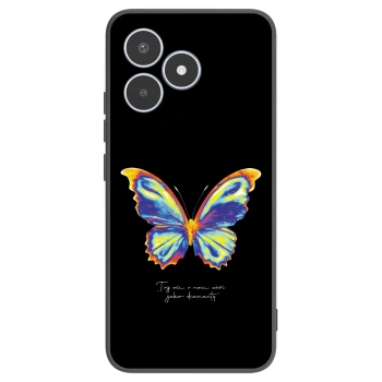 Picasee husă neagră din silicon pentru Realme C53 - Diamanty Black