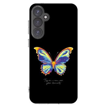 Picasee husă transparentă din silicon pentru Samsung Galaxy S23 FE S711B - Diamanty Black