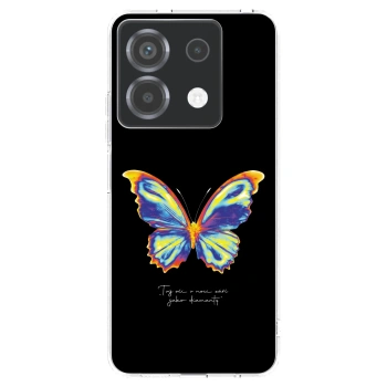 Picasee husă transparentă din silicon pentru Xiaomi Poco X6 - Diamanty Black