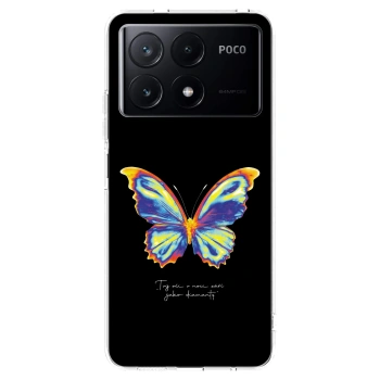 Picasee husă transparentă din silicon pentru Xiaomi Poco X6 Pro - Diamanty Black