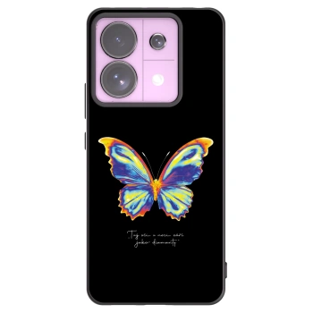 Picasee husă neagră din silicon pentru Xiaomi Redmi Note 13 Pro 5G - Diamanty Black