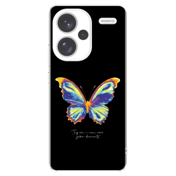 Picasee husă transparentă din silicon pentru Xiaomi Redmi Note 13 Pro+ 5G - Diamanty Black