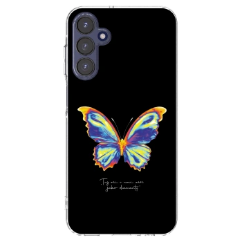 Picasee husă transparentă din silicon pentru Samsung Galaxy A15 A155F 4G - Diamanty Black