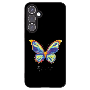 Picasee husă neagră din silicon pentru Samsung Galaxy A55 5G A556B - Diamanty Black