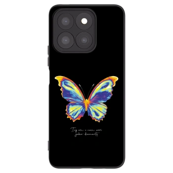 Picasee husă neagră din silicon pentru Honor X8b - Diamanty Black