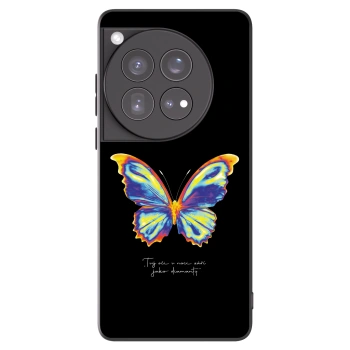 Picasee husă neagră din silicon pentru OnePlus 12 5G - Diamanty Black