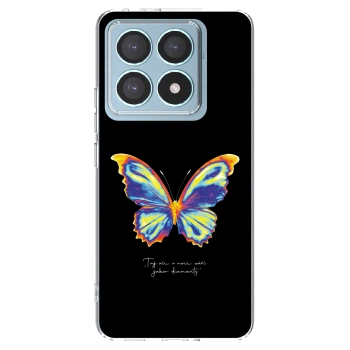 Picasee husă transparentă din silicon pentru Xiaomi 14T Pro - Diamanty Black