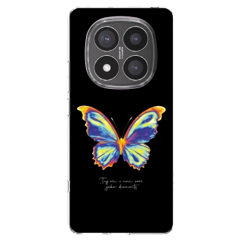 Picasee husă transparentă din silicon pentru Xiaomi Redmi Note 14 Pro+ 5G - Diamanty Black