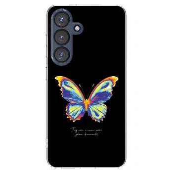 Picasee husă transparentă din silicon pentru Samsung Galaxy S25 5G - Diamanty Black