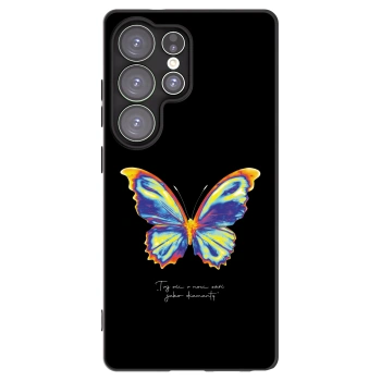 Picasee husă neagră din silicon pentru Samsung Galaxy S25 Ultra 5G - Diamanty Black