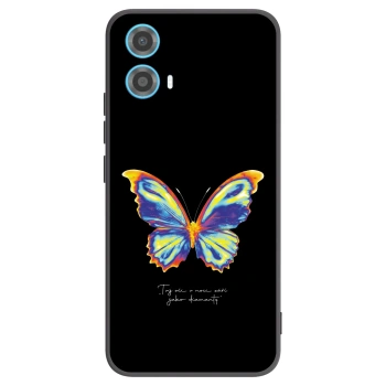 Picasee husă neagră din silicon pentru Motorola Moto G34 5G - Diamanty Black