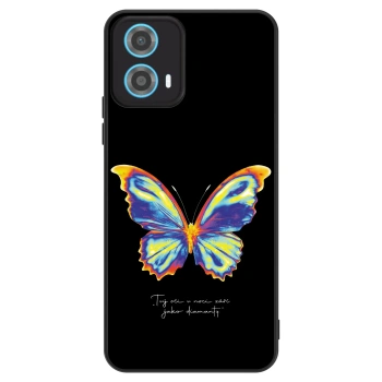 Husă pentru Motorola Moto G34 5G - Diamanty Black