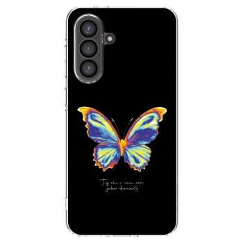 Picasee husă transparentă din silicon pentru Samsung Galaxy A56 5G A566B - Diamanty Black