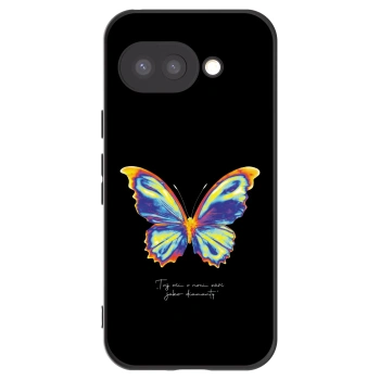 Picasee husă neagră din silicon pentru Google Pixel 9a - Diamanty Black