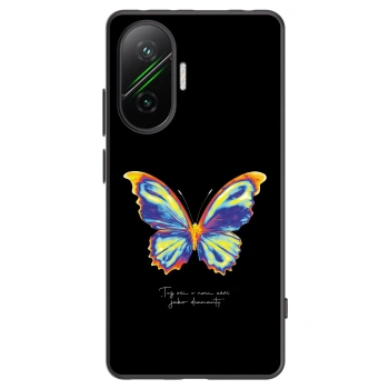 Picasee husă neagră din silicon pentru Xiaomi Poco F7 Pro 5G - Diamanty Black