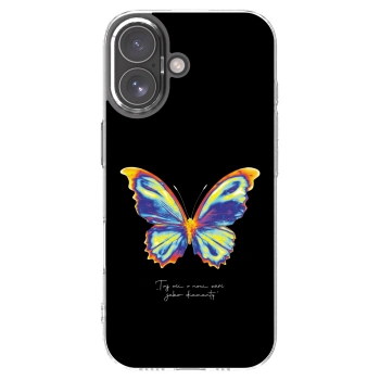 Picasee husă transparentă din silicon pentru Apple iPhone 17 - Diamanty Black