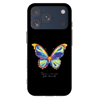 Picasee husă transparentă din silicon pentru Apple iPhone 17 Pro - Diamanty Black