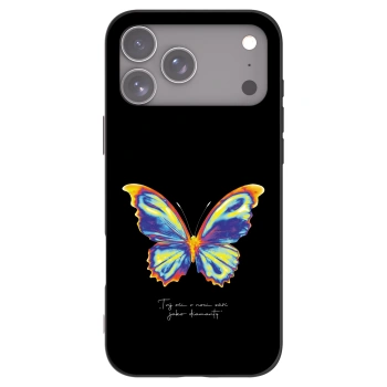Picasee husă neagră din silicon pentru Apple iPhone 17 Pro Max - Diamanty Black