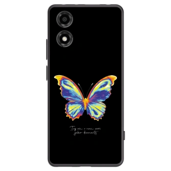 Picasee husă neagră din silicon pentru Motorola Moto E14 - Diamanty Black