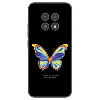 Picasee husă neagră din silicon pentru Realme 12X - Diamanty Black