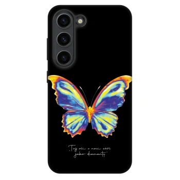 Picasee Fashion Case pentru Samsung Galaxy S23+ 5G - Diamanty Black