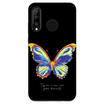 Husă pentru Huawei P30 Lite - Diamanty Black