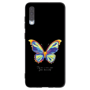 Picasee husă neagră din silicon pentru Samsung Galaxy A70 A705F - Diamanty Black