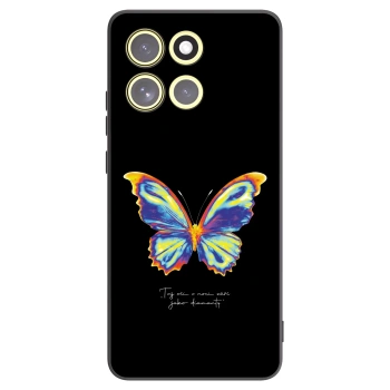 Picasee husă neagră din silicon pentru Motorola Moto G86 5G - Diamanty Black