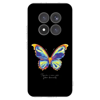 Picasee husă transparentă din silicon pentru Xiaomi Redmi Note 15 Pro+ - Diamanty Black