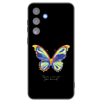 Picasee husă neagră din silicon pentru Samsung Galaxy S25 FE 5G - Diamanty Black