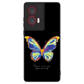 Husă pentru Motorola Edge 50 Fusion - Diamanty Black