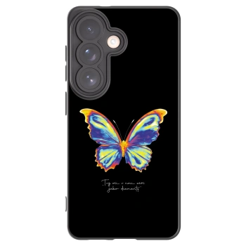 Picasee husă neagră din silicon pentru Samsung Galaxy S26 - Diamanty Black