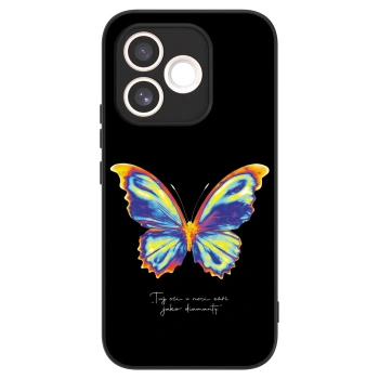 Husă pentru Honor 600 Lite - Diamanty Black