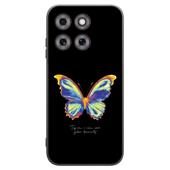Picasee husă neagră din silicon pentru Motorola Moto G77 - Diamanty Black