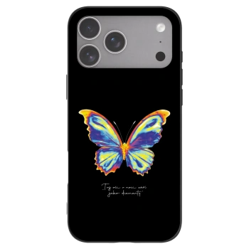 Picasee husă neagră din silicon pentru Apple iPhone 18 Pro Max - Diamanty Black