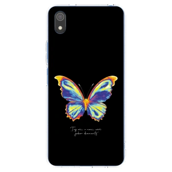 Picasee husă transparentă din silicon pentru Xiaomi Redmi 7A - Diamanty Black