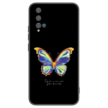 Picasee husă neagră din silicon pentru Huawei Nova 5T - Diamanty Black