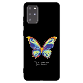 Picasee husă neagră din silicon pentru Samsung Galaxy S20+ G985F - Diamanty Black