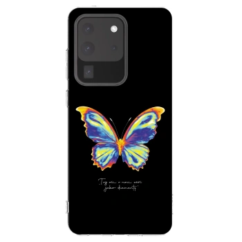Picasee husă transparentă din silicon pentru Samsung Galaxy S20 Ultra 5G G988F - Diamanty Black