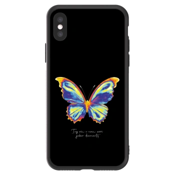 Picasee ULTIMATE CASE pentru Apple iPhone X/XS - Diamanty Black