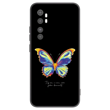 Picasee husă neagră din silicon pentru Xiaomi Mi Note 10 Lite - Diamanty Black