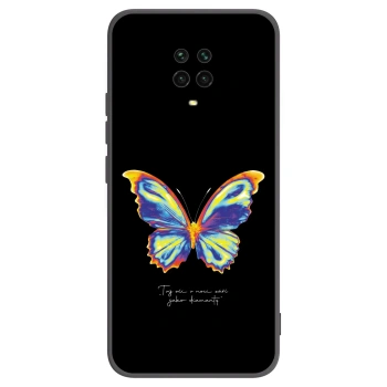Picasee husă neagră din silicon pentru Xiaomi Redmi Note 9S - Diamanty Black