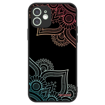Picasee ULTIMATE CASE pentru Apple iPhone 12 - Flowers pattern
