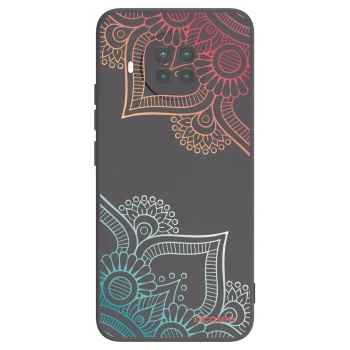 Picasee husă neagră din silicon pentru Xiaomi Mi 10T Lite - Flowers pattern