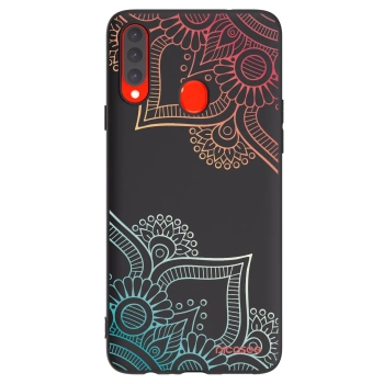 Husă pentru Samsung Galaxy A20s - Flowers pattern