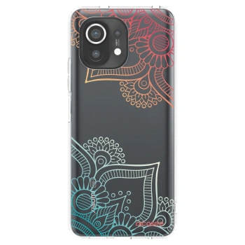 Picasee husă transparentă din silicon pentru Xiaomi Mi 11 - Flowers pattern